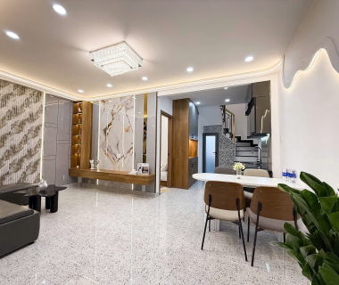 Nhà phố công trình thực tế 