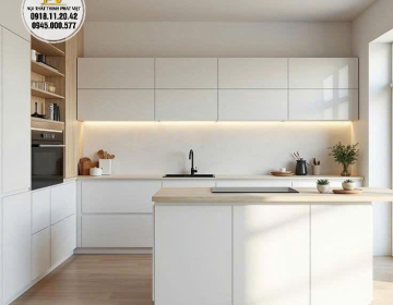 Có nên sử dụng tủ bếp inox cánh kính cho gia đình?