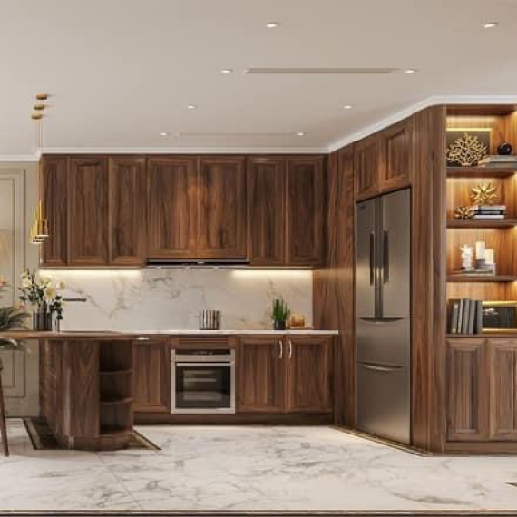 Tủ bếp giá rẻ 02TP