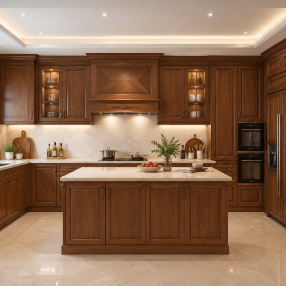 Mua tủ bếp gỗ công nghiệp tphcm chất lượng cao, giá tốt