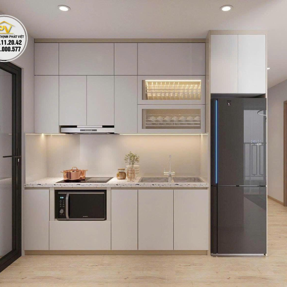 Mua tủ bếp gỗ công nghiệp tphcm chất lượng cao, giá tốt