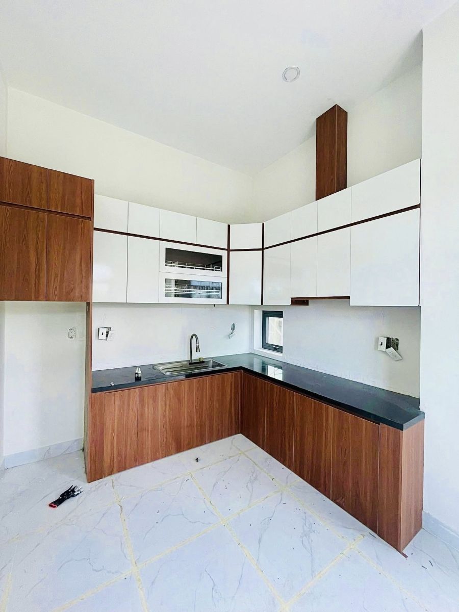 tủ bếp gỗ công nghiệp