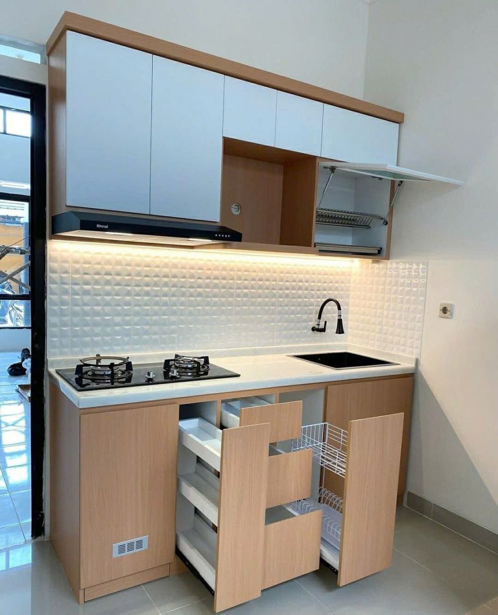 kệ bếp gỗ mini