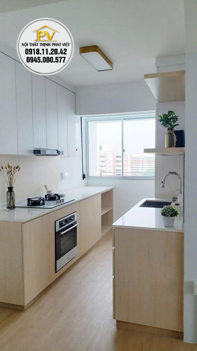 kệ bếp gỗ mini