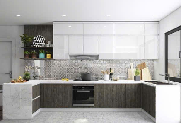 giá tủ bếp nhựa