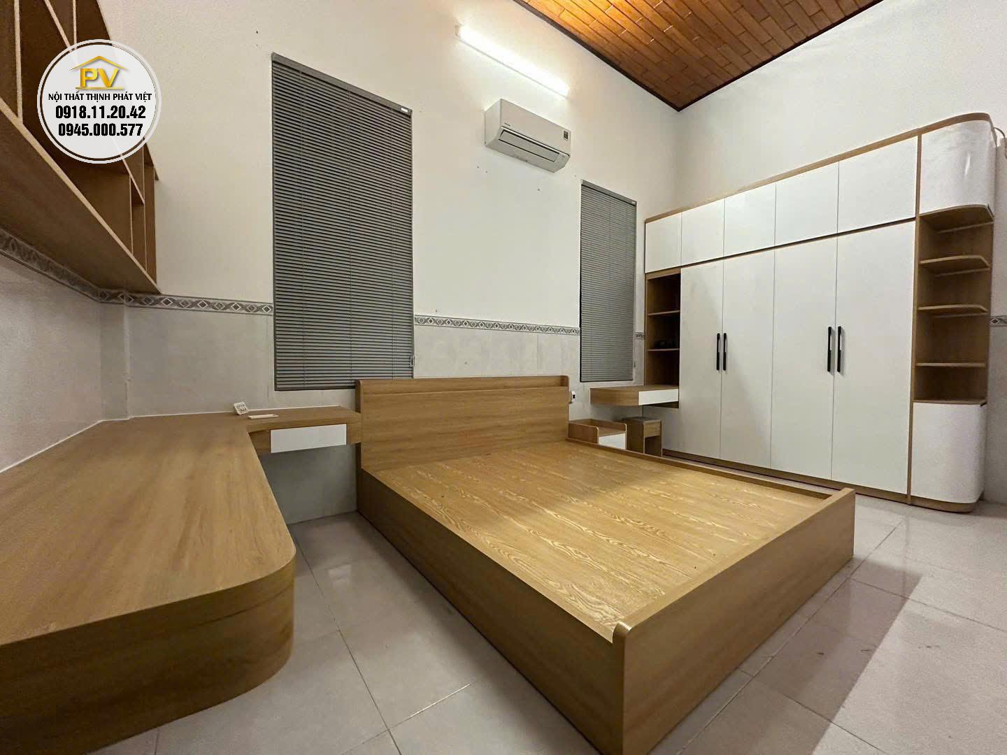 Giường ngủ gôc MDF