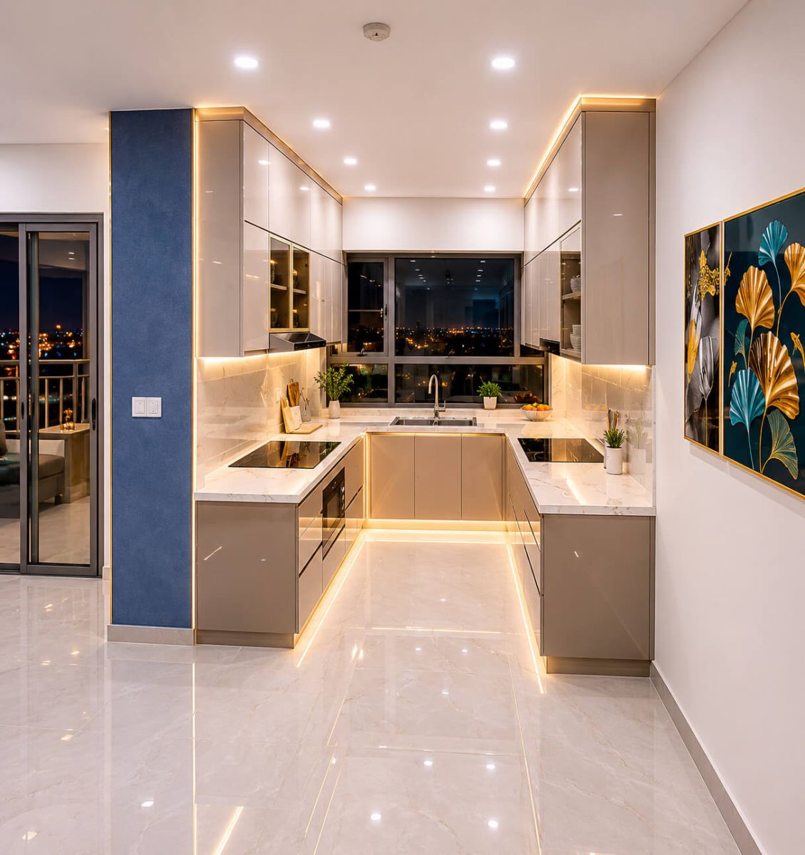 kệ bếp gỗ mini