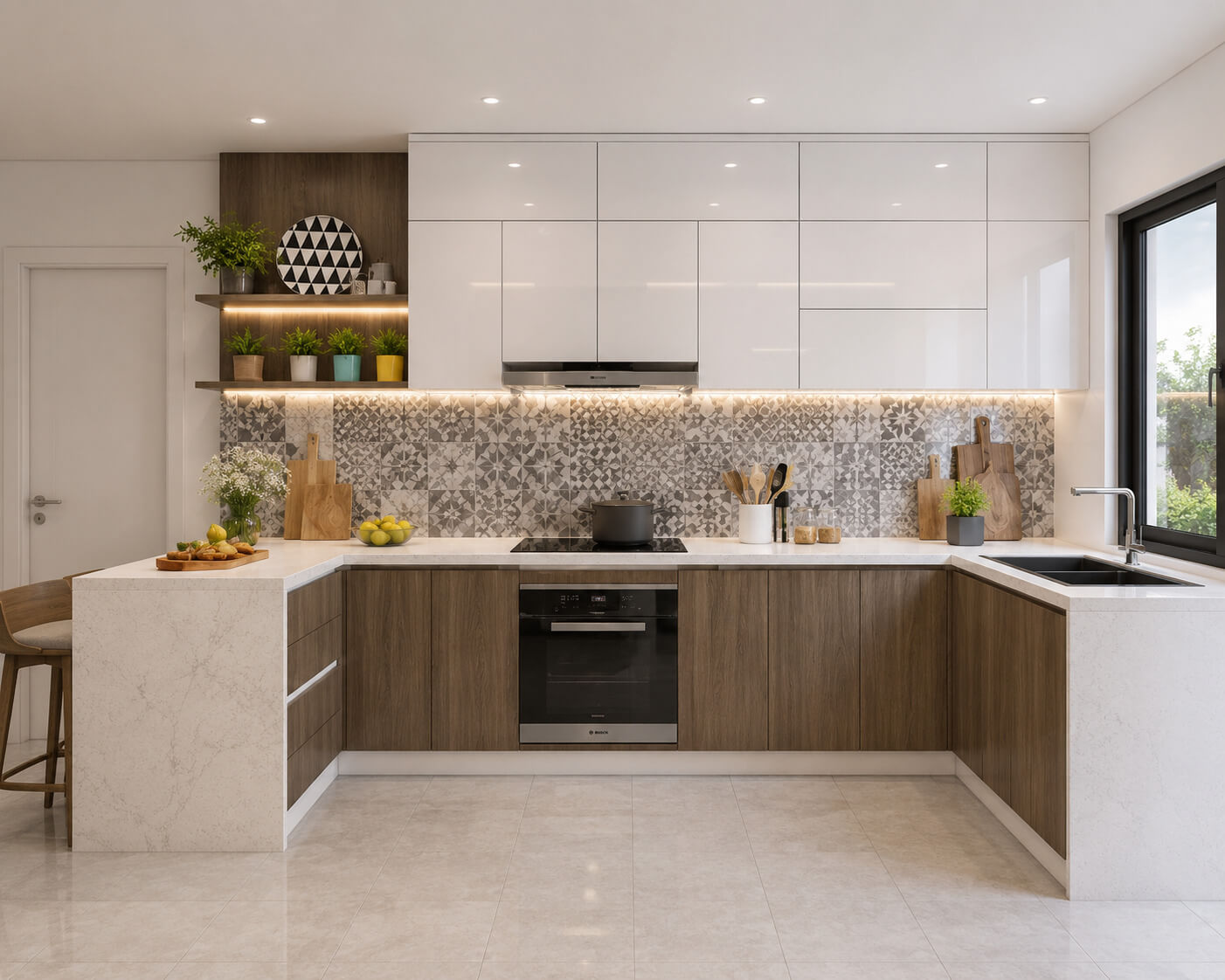 tủ bếp nhựa giá rẻ tphcm