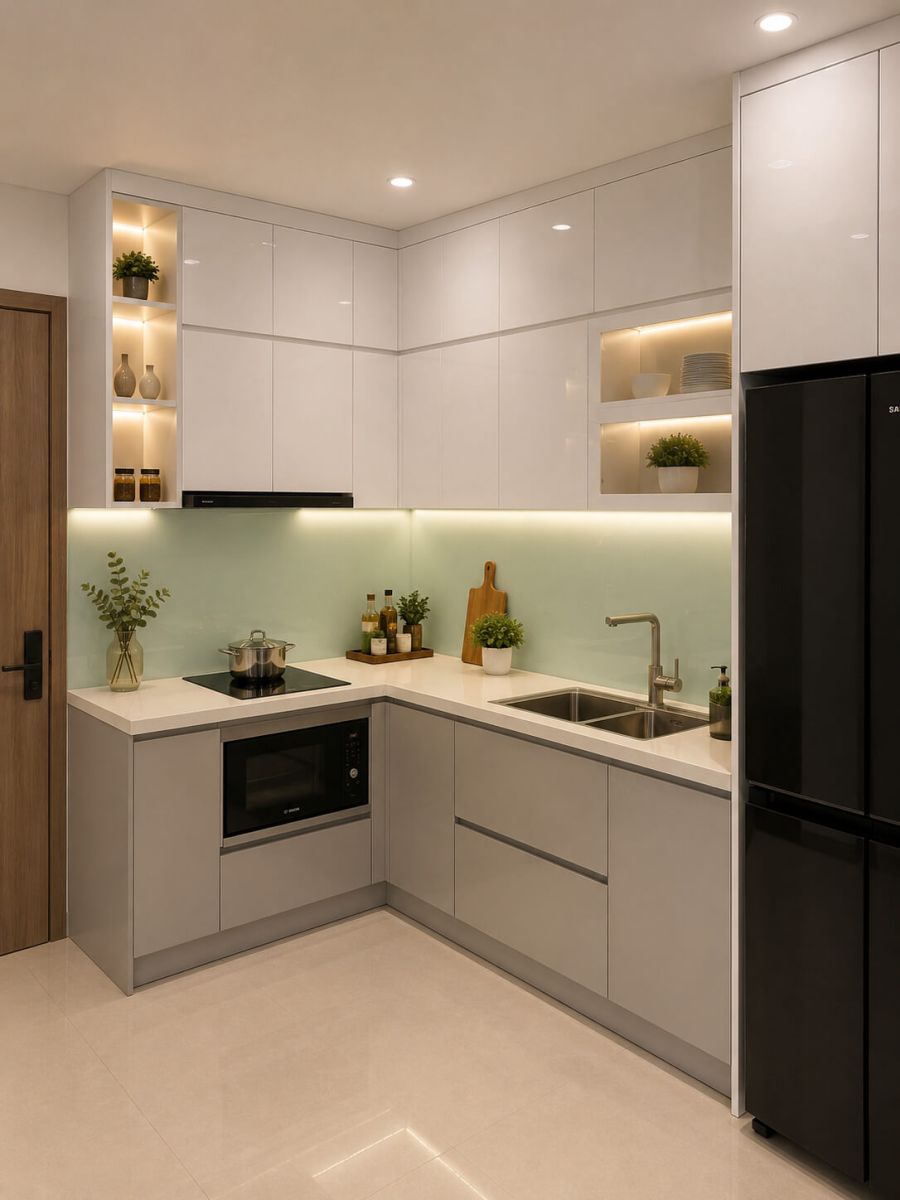 tủ bếp nhựa giá rẻ tphcm