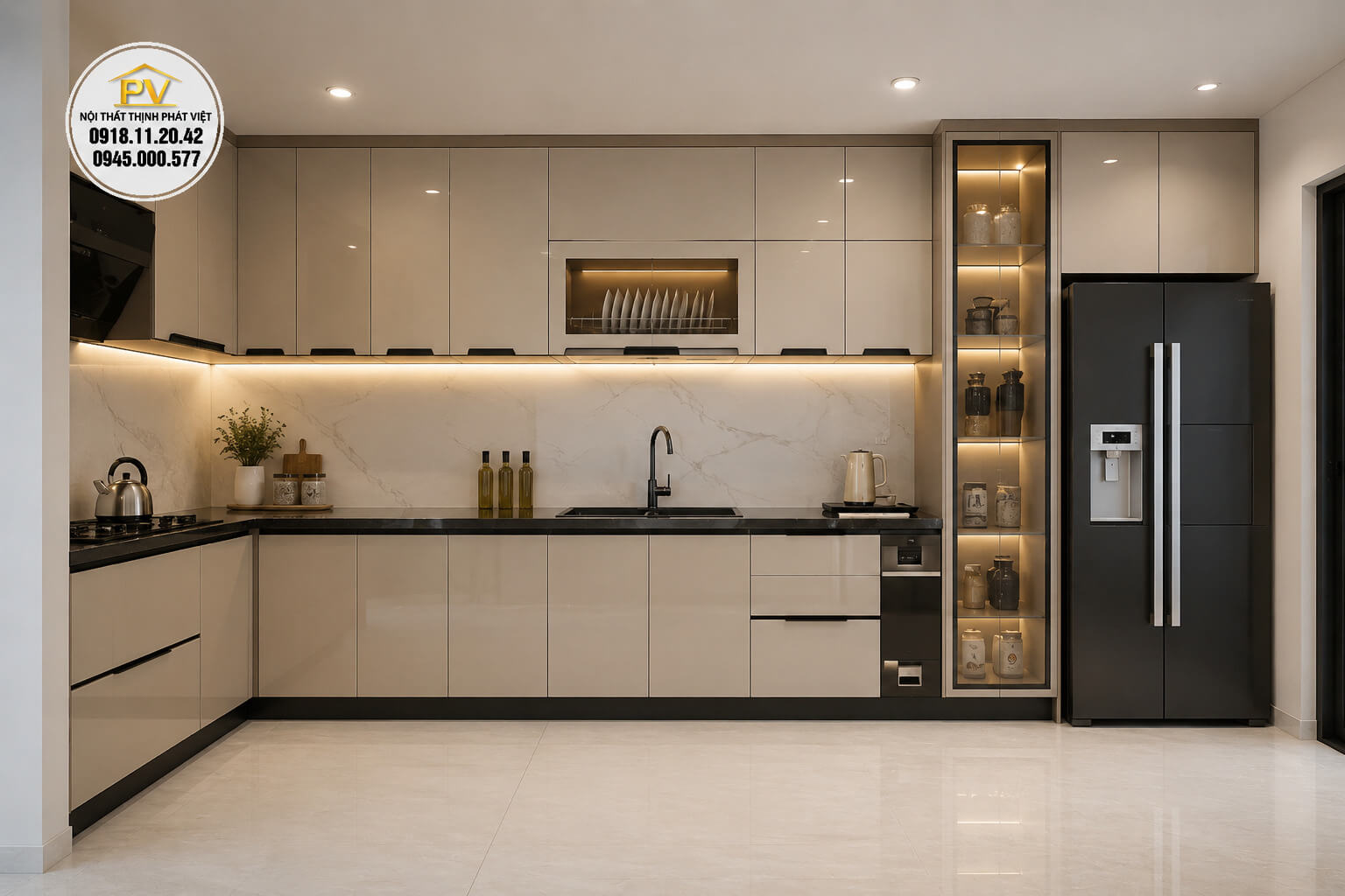 tủ bếp nhựa giá rẻ tphcm