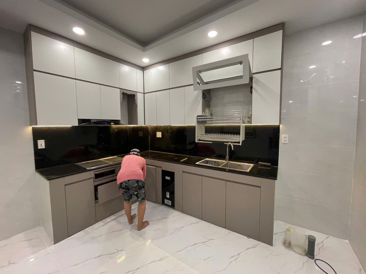Tủ bếp chữ L tại tphcm