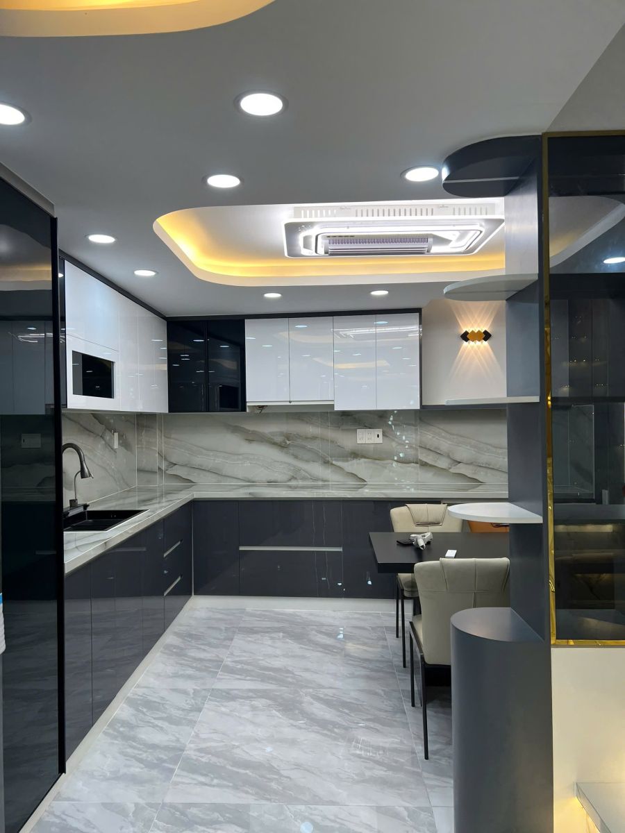 Tủ bếp chữ L tại tphcm