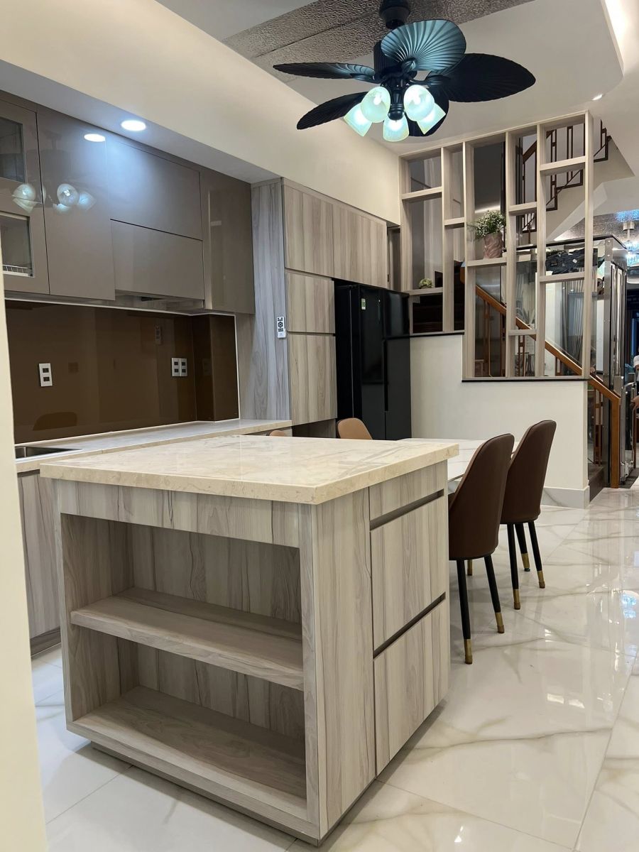 tủ bếp gỗ công nghiệp tphcm