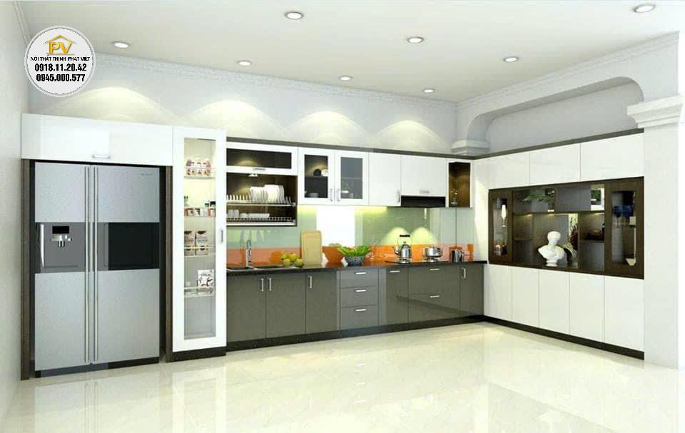 Tủ bếp inox