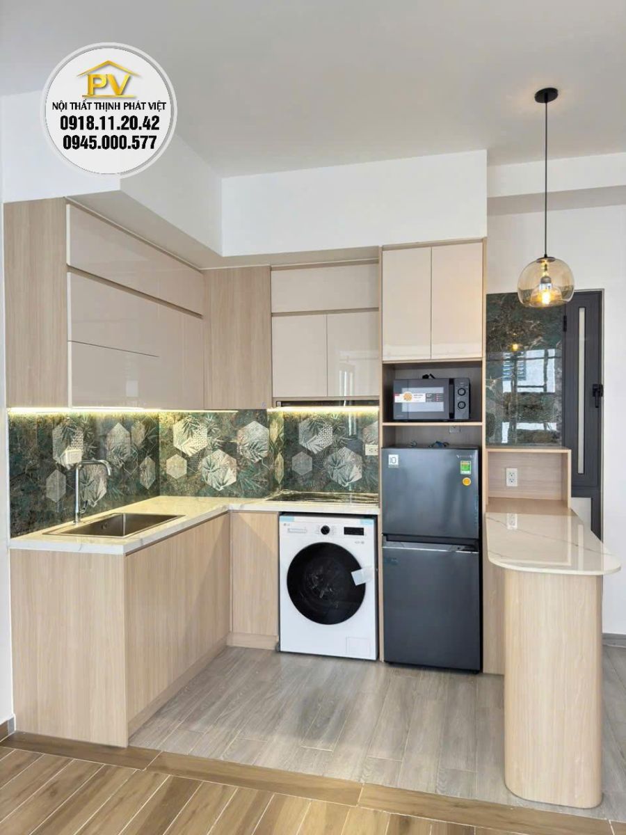 Tủ bếp nhựa giá rẻ tphcm