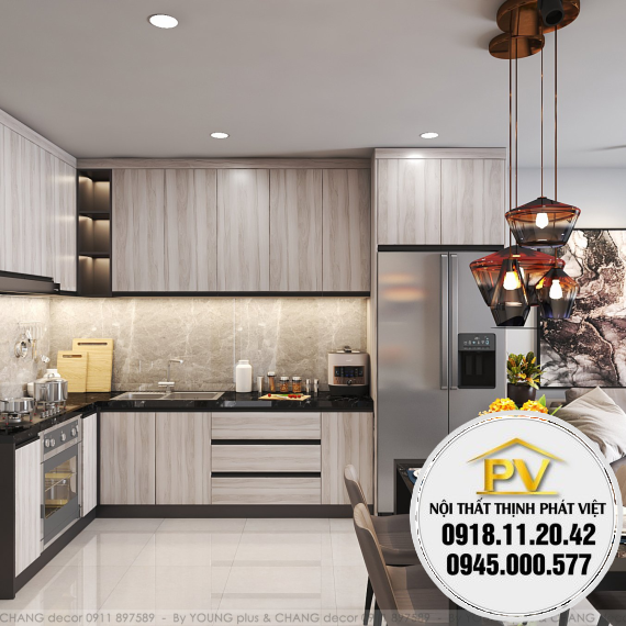 TỦ BẾP GIÁ RẺ 08