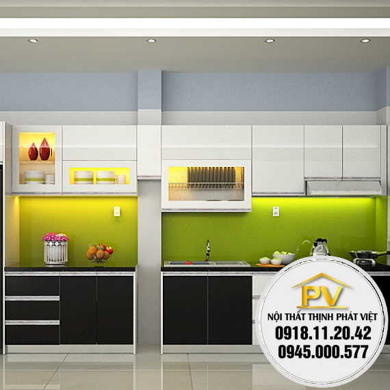 Tủ bếp giá rẻ 18TP