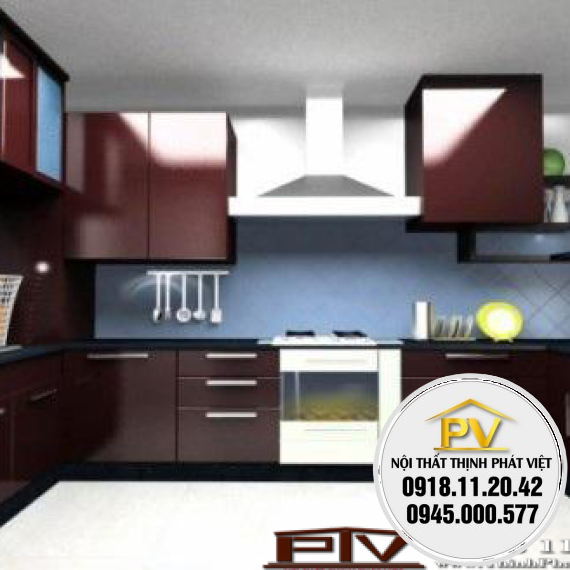 Tủ bếp giá rẻ 19TP