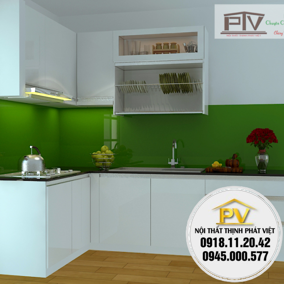 Tủ bếp giá rẻ 27TP