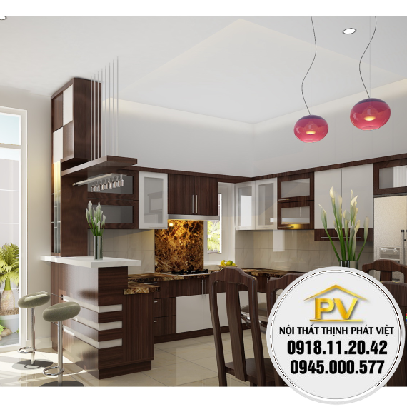 Tủ bếp giá rẻ 28TP