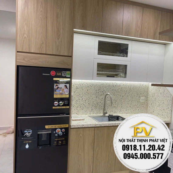 Địa chỉ mua tủ bếp nhựa giả gỗ chống nước tốt tại TPHCM