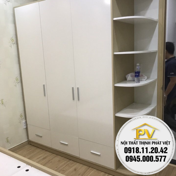 Tủ quần áo giá rẻ 01 TP