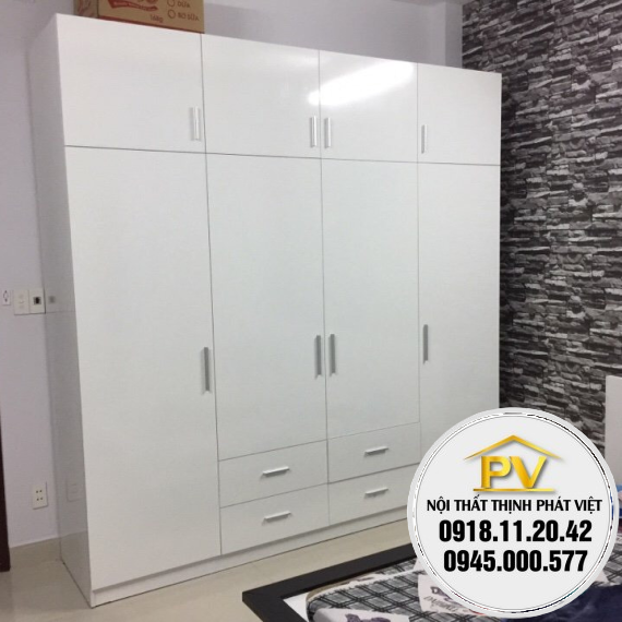 Tủ quần áo giá rẻ 02 TP