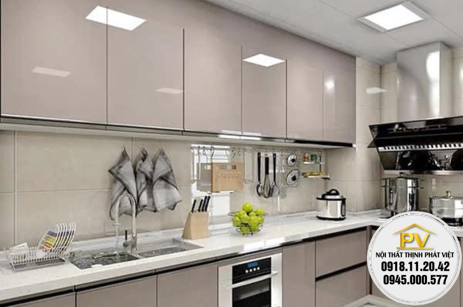 Tủ bếp giá rẻ 07TP