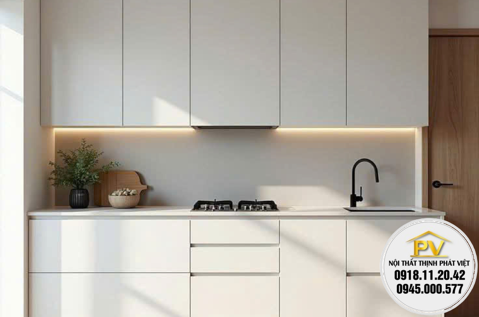 Kệ bếp gỗ mini nhỏ gọn, hiện đại chất lượng cao