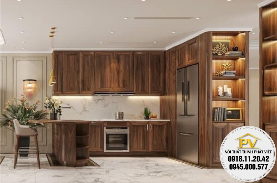 Tủ bếp giá rẻ 02TP