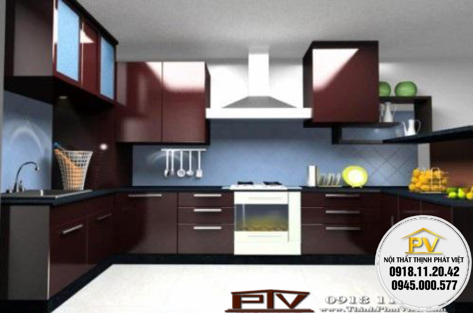 Tủ bếp giá rẻ 19TP