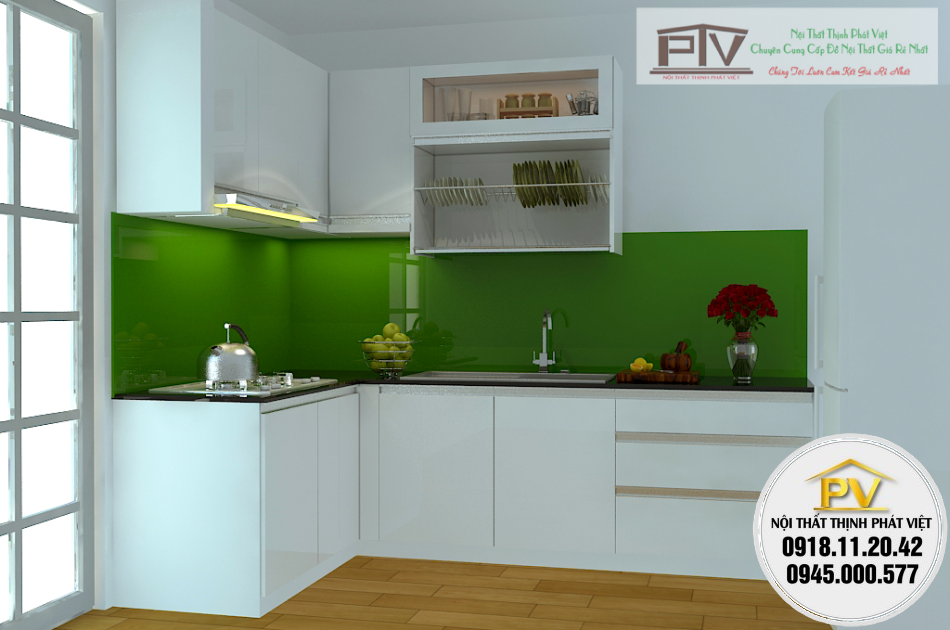 Tủ bếp giá rẻ 27TP