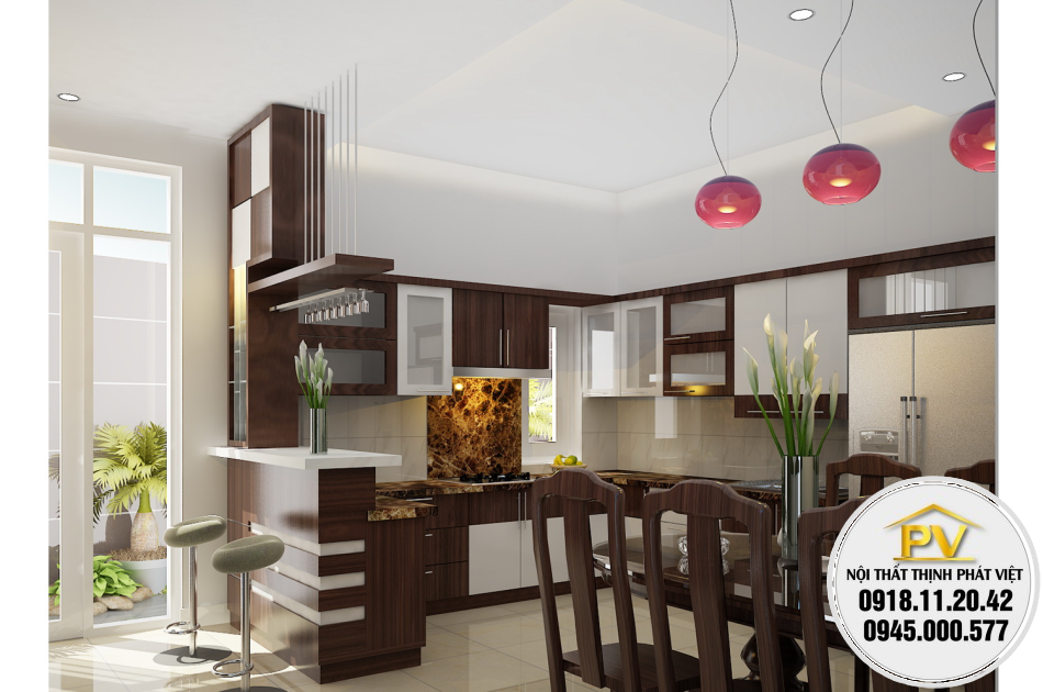 Tủ bếp giá rẻ 28TP