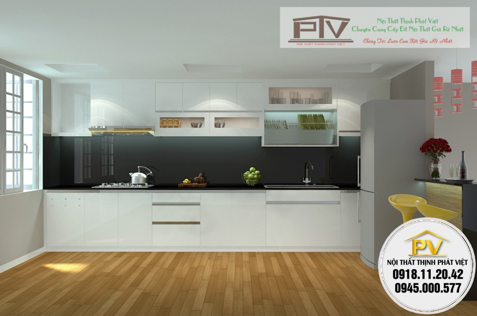 Tủ bếp giá rẻ 34TP