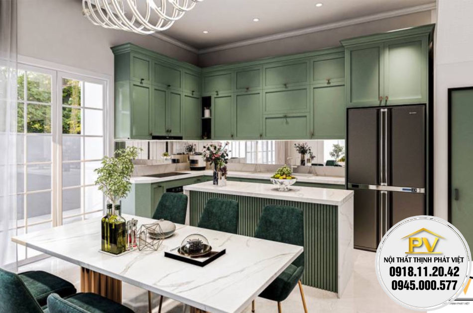 Tủ bếp giá rẻ 38