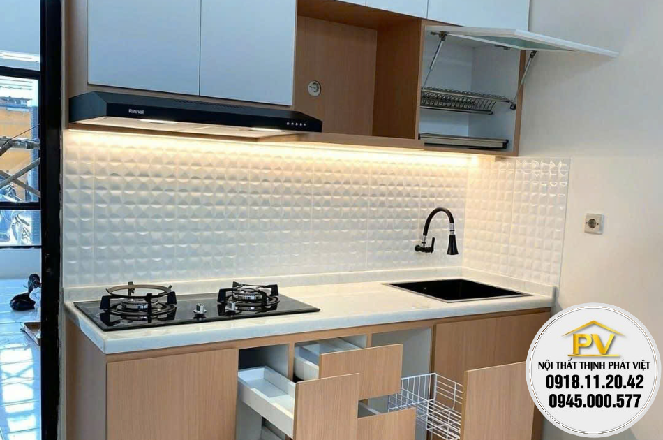 Mua tủ bếp gỗ công nghiệp tphcm chất lượng cao, giá tốt
