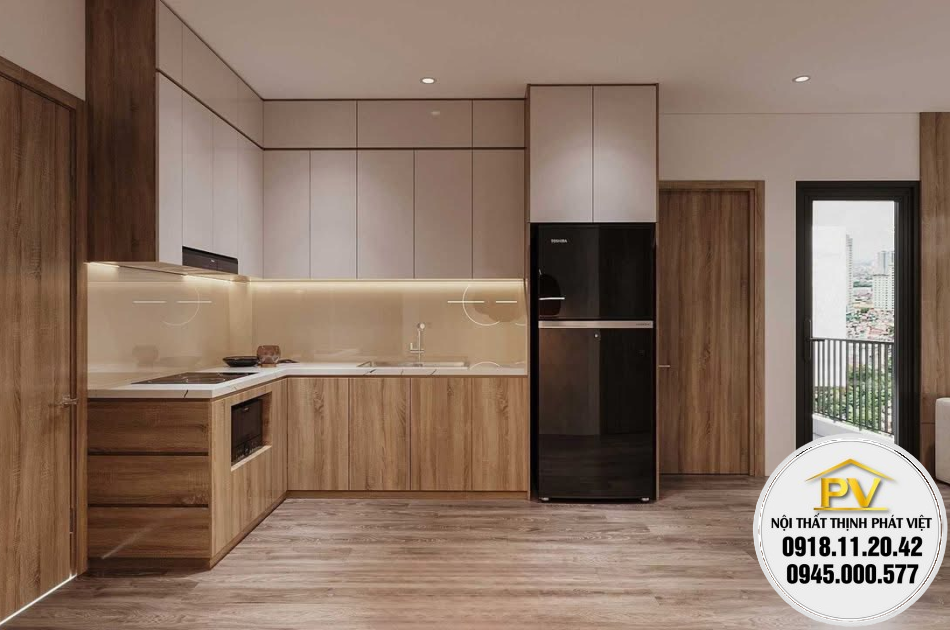 Mua tủ bếp gỗ công nghiệp chất lượng cao, giá tốt