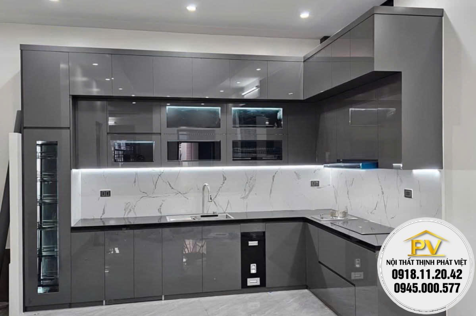 Mua tủ bếp gỗ công nghiệp tphcm chất lượng cao, giá tốt