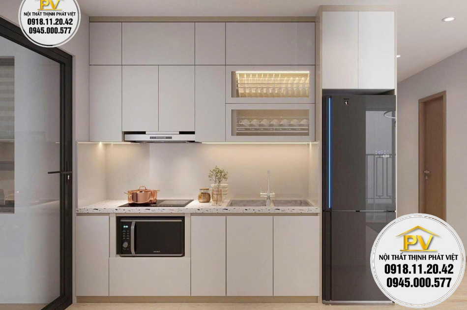 Mua tủ bếp gỗ công nghiệp tphcm chất lượng cao, giá tốt