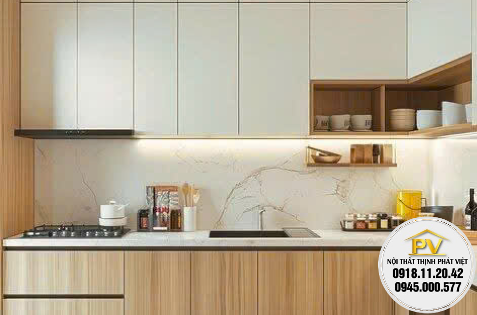 Mua tủ bếp gỗ công nghiệp tphcm chất lượng cao, giá tốt